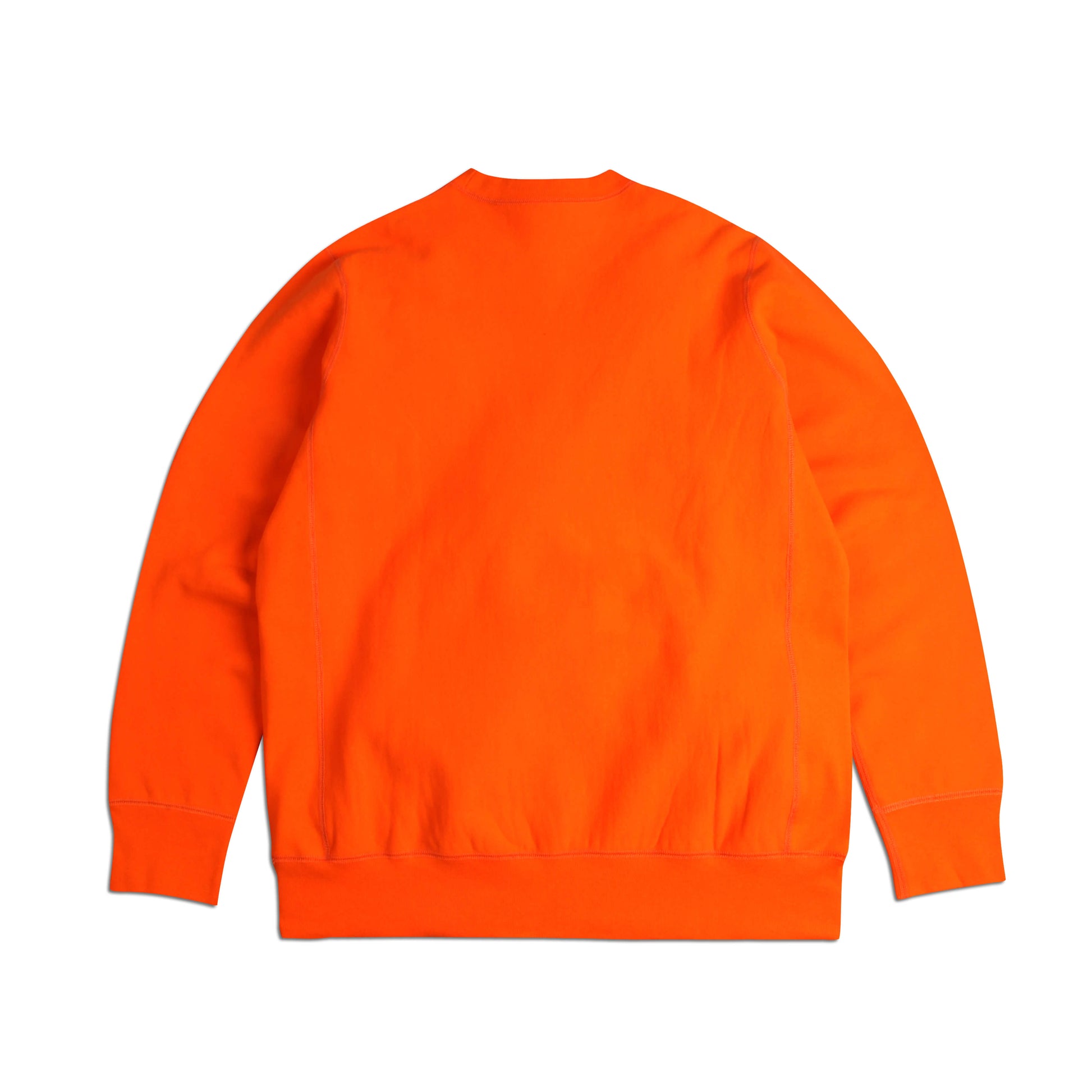 Crewneck Sweatshirt Orange 400 GSM Fleece – House Of Blanks